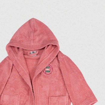 Μπουρνούζι Παιδικό Eco Coral Ηλικία 6-8