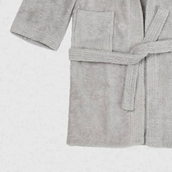 Μπουρνούζι Παιδικό Eco Grey Ηλικία 8-10