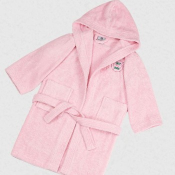 Μπουρνούζι Παιδικό Eco Pink Ηλικία 12-14