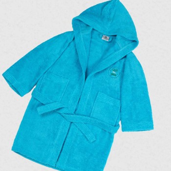 Μπουρνούζι Παιδικό Eco Turquoise Ηλικία 12-14