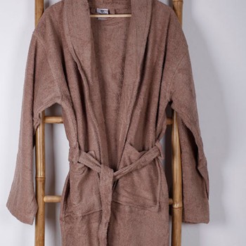 Μπουρνούζι Sato Mocha Large