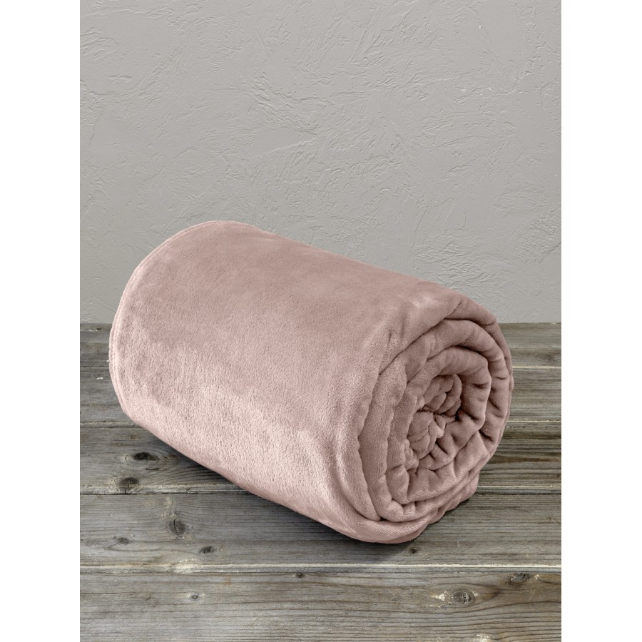 Kocoon Home Κουβέρτα Υπέρδιπλη 220x240 - Meleg Light Pink