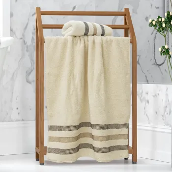 LINO ΠΕΤΣΕΤΑ BAHO ECRU 70X140