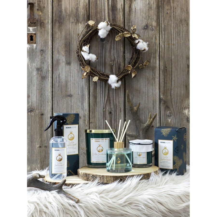 NIMA Home Αρωματικό Κερί 160gr - Wild Sandalwood