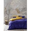 NIMA Home Πάπλωμα Υπέρδιπλο 220x240 Abalone - Blue / Mustard Beige Μπλε, Μουσταρδί   220x240