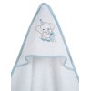 Κάπα κεντητή Elephant Blue 75x75