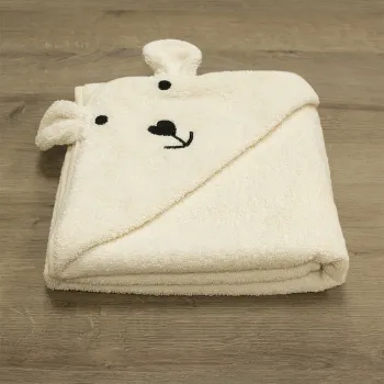 LINO ΚΑΠΑ LOVEBEAR ECRU 75X75