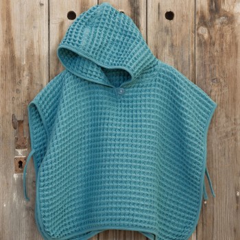 Nima Bebe Πόντσο No 2/4 Spicy - Petrol Πετρολ, Μπλε