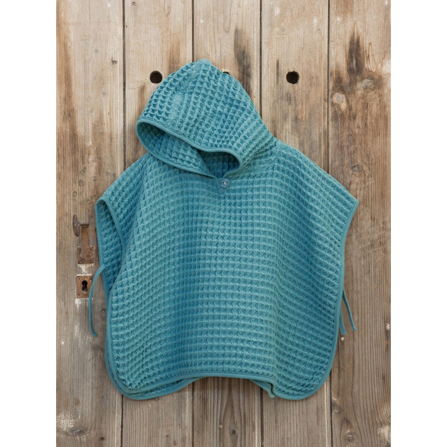 Nima Bebe Πόντσο No 2/4 Spicy - Petrol Πετρολ, Μπλε