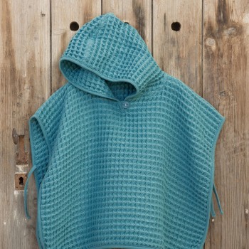 Nima Bebe Πόντσο No 4/6 Spicy - Petrol Πετρολ, Μπλε