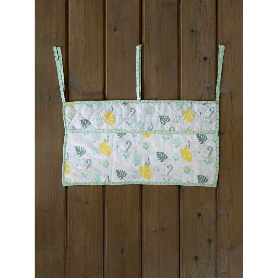 Nima Bebe Βρεφική θήκη οργάνωσης 60x30 - Akunga Πράσινο, Κίτρινο