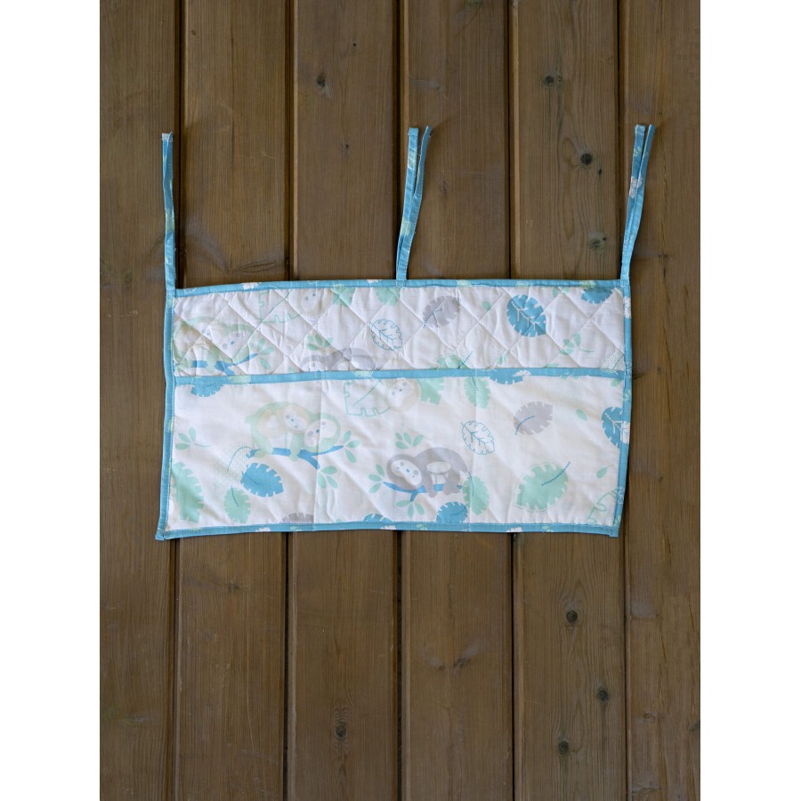 Nima Bebe Βρεφική θήκη οργάνωσης 60x30 - Cuddly Μπλε, Πράσινο