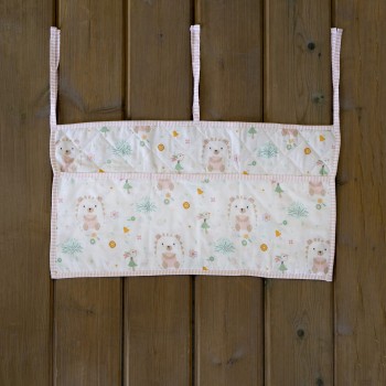 Nima Bebe Βρεφική θήκη οργάνωσης 60x30 - Hello Baby Λευκό, Ροζ