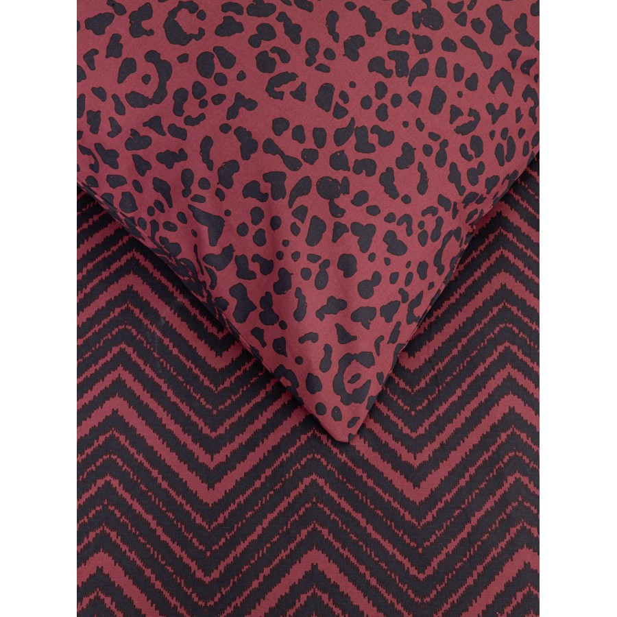 Kocoon Home Σετ Σεντόνια Μονά - Zola Bordeaux    (2 x 160x270   52x72)