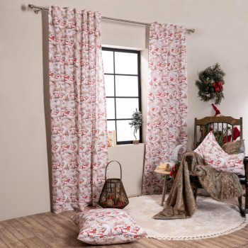 Κουρτίνα Bremen (Έτοιμη Ραμμένη) - 140x260cm