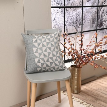 Μαξιλαροθήκη Columbia 04 - 65x65cm δαπέδου με γέμιση