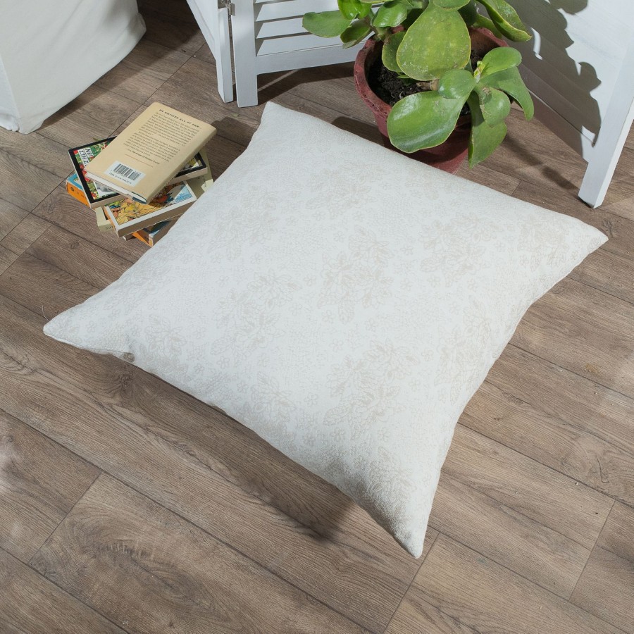 Μαξιλαροθήκη Monza 01 - 65x65cm δαπέδου με γέμιση