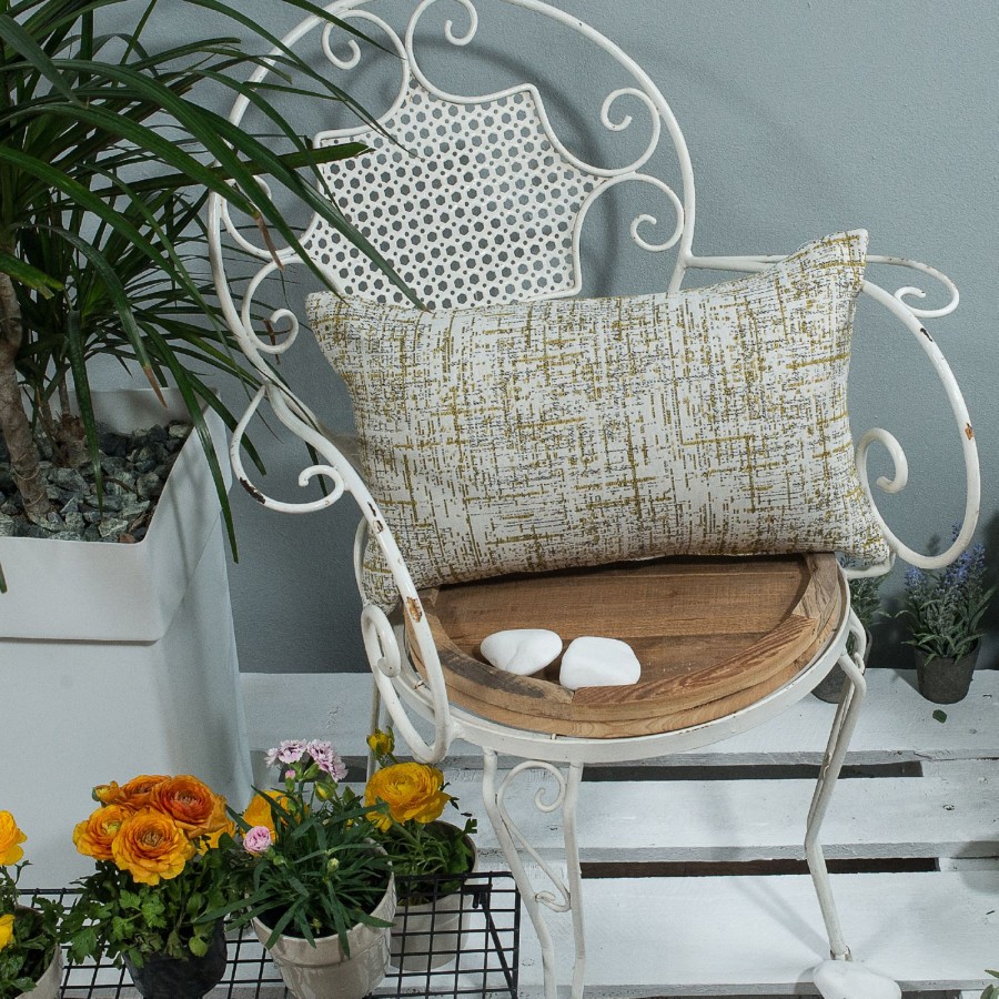 Μαξιλαροθήκη Positano 08 - 65x65cm δαπέδου με γέμιση