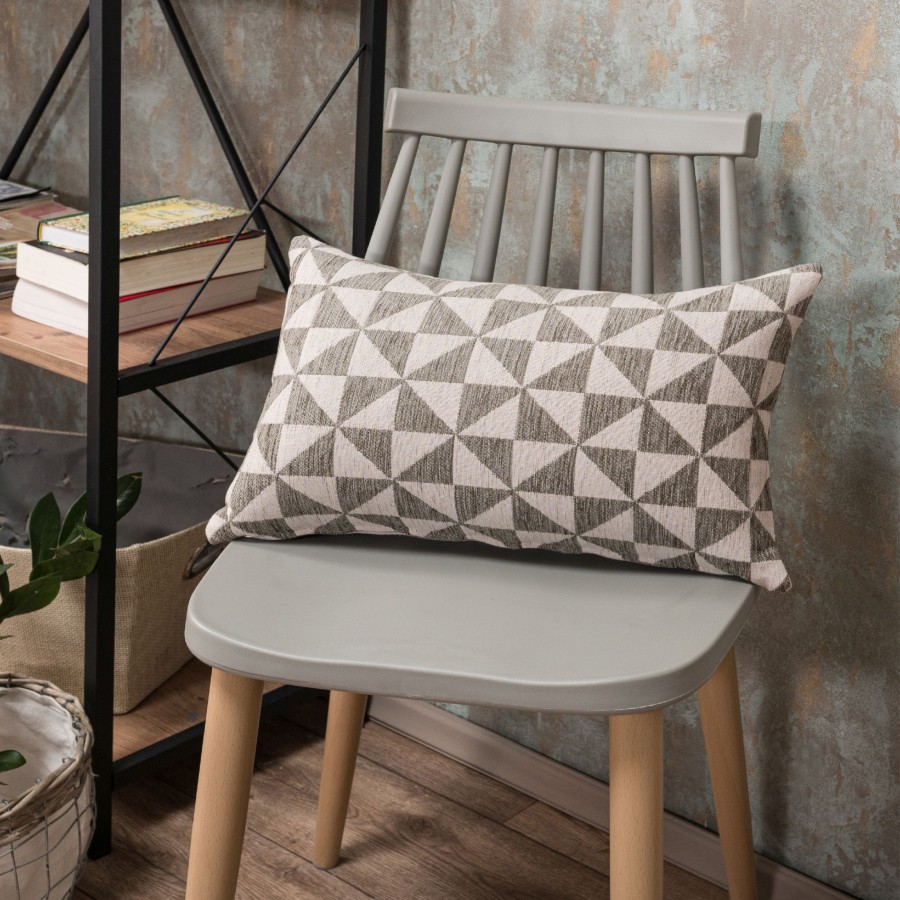 Μαξιλαροθήκη Columbia 03 - 65x65cm δαπέδου με γέμιση