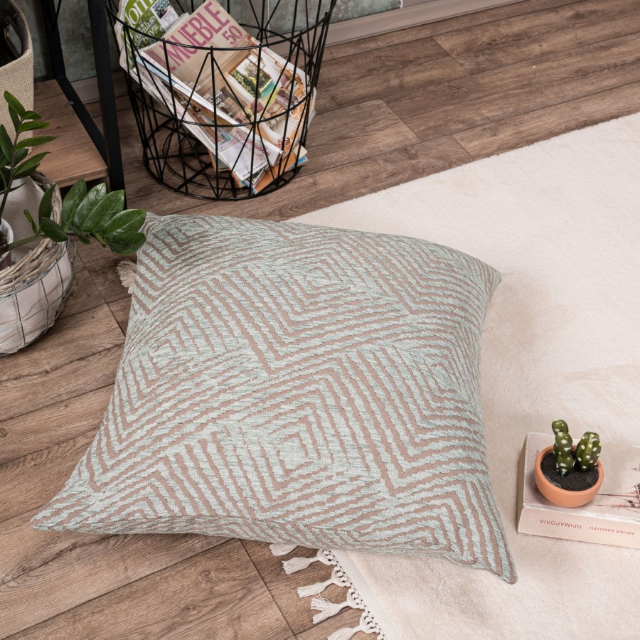 Μαξιλαροθήκη Philadelphia 13 - 65x65cm δαπέδου με γέμιση