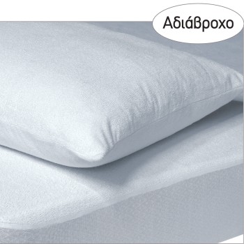 DAS HOME 1089 ΕΠΙΣΤΡΩΜΑ 160Χ200+35 ΑΔΙΑΒΡΟΧΟ WHITE