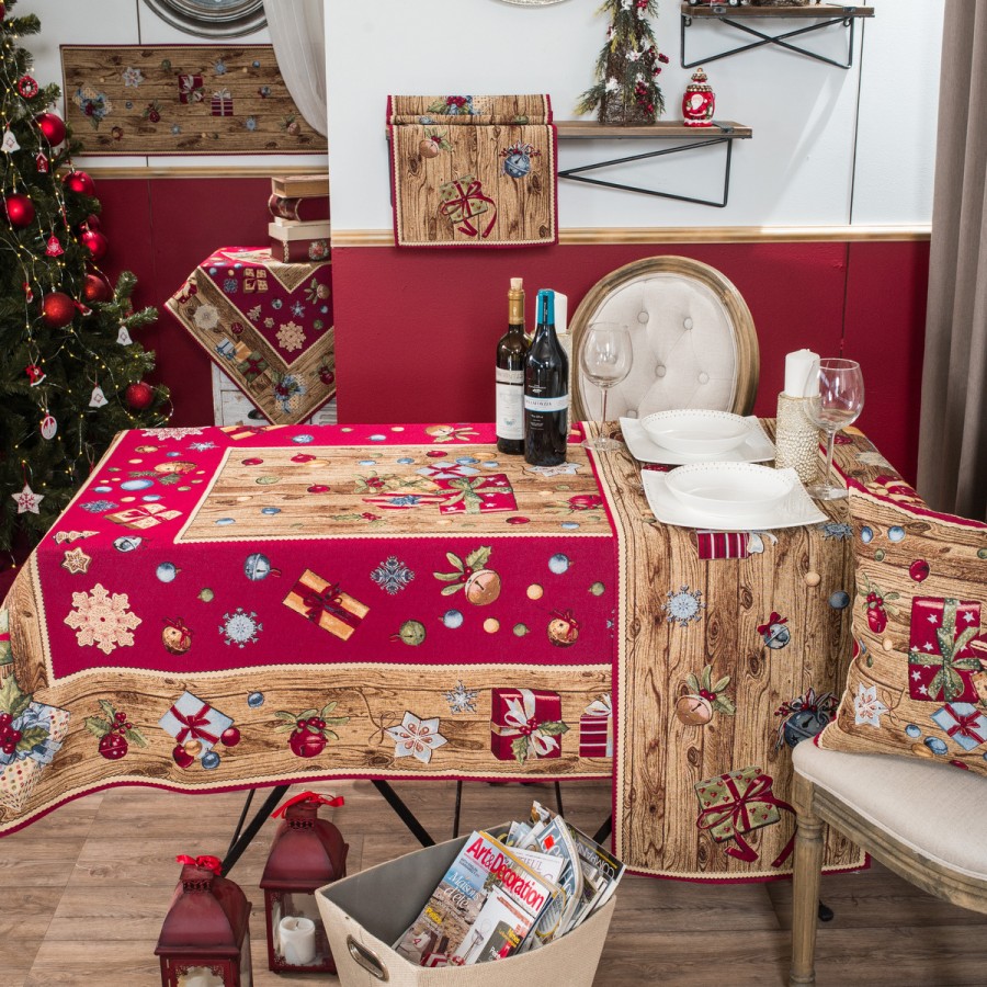 Τραπεζομάντηλο Gift - 140x140cm