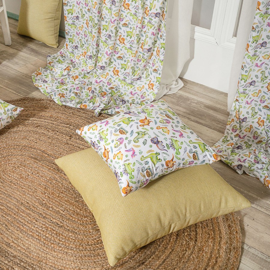 Μαξιλαροθήκη Dino - 65x65cm δαπέδου με γέμιση