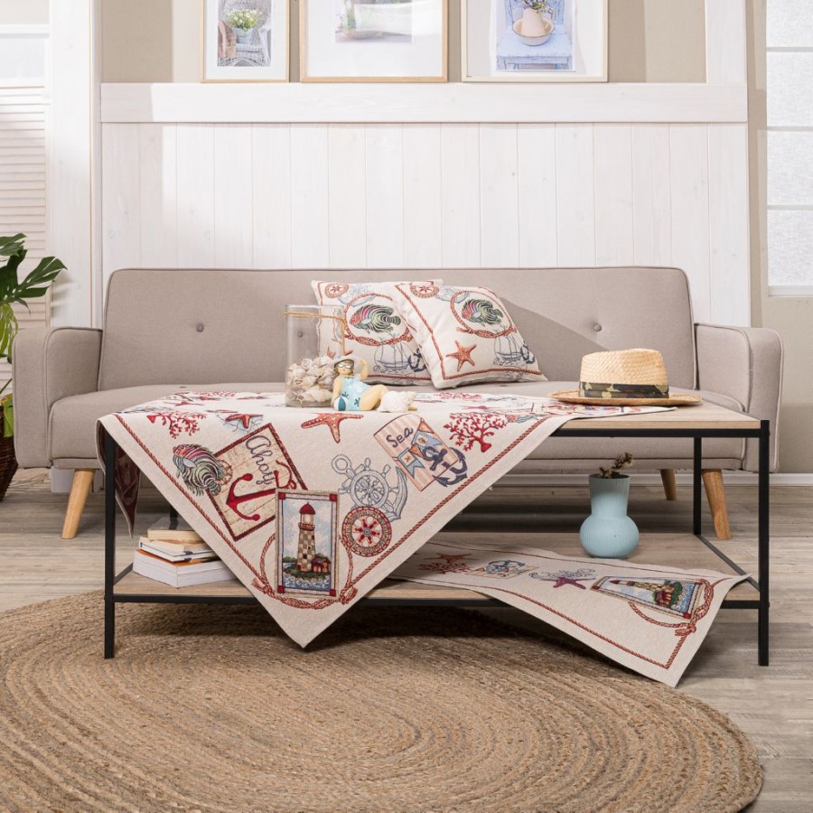 Καρέ & Τραβέρσα Cadiz (σετ 2 τεμ) - 100x100cm & 40x100cm