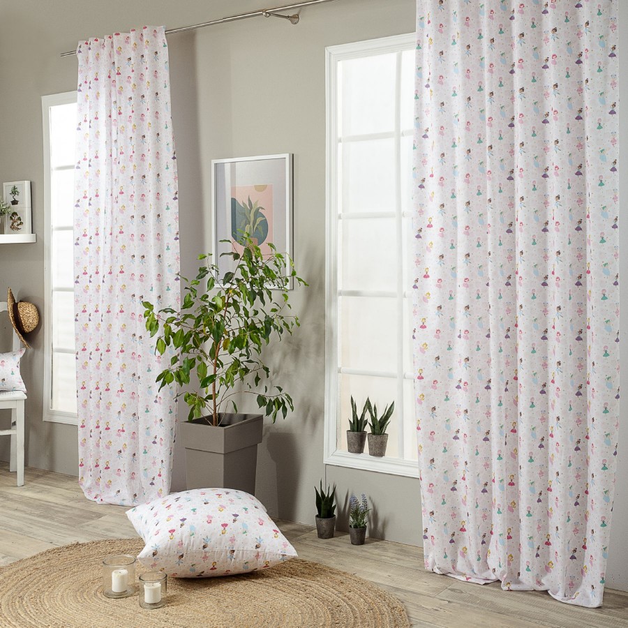 Κουρτίνα (Έτοιμη Ραμμένη) Ballerina - 140x260cm