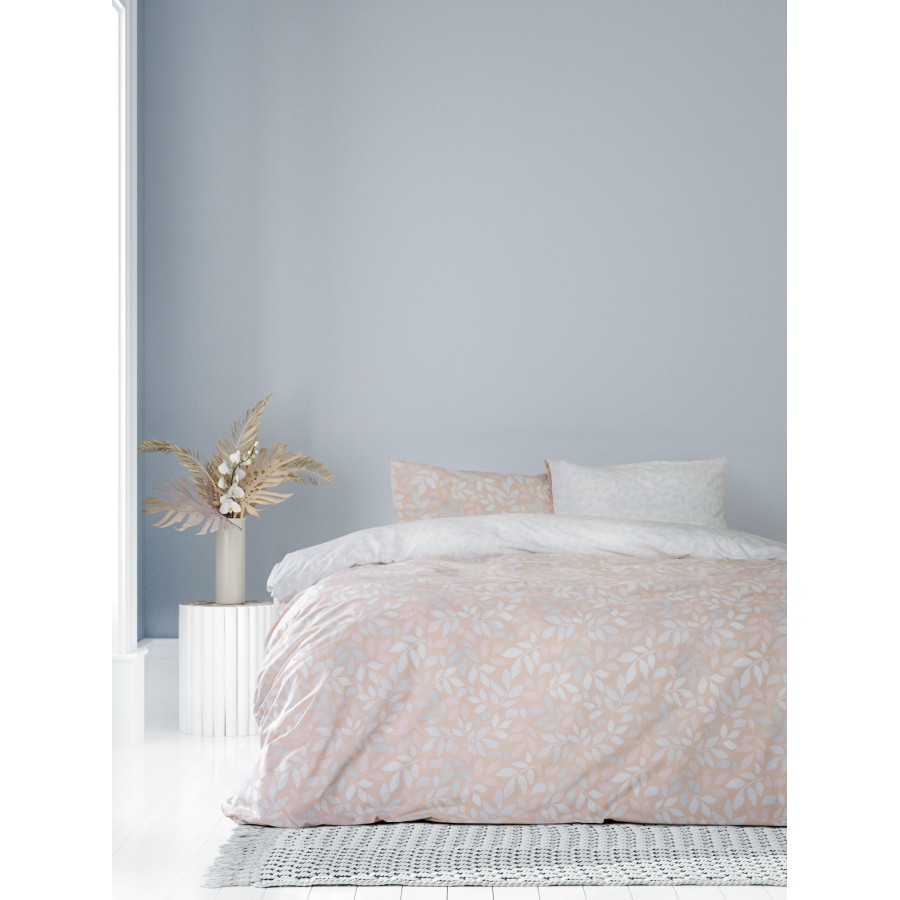 Kocoon Home Κουβερλί Υπέρδιπλο - Arbor Pink Ροζ, Γκρι   220x240