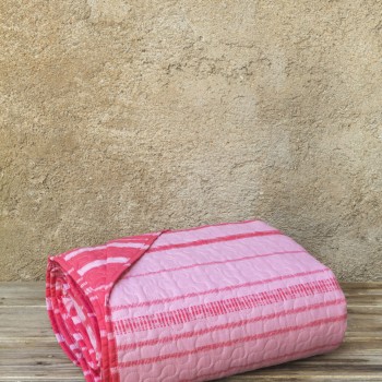 Kocoon Home Κουβερλί Υπέρδιπλο - Kilim Pink    220x245