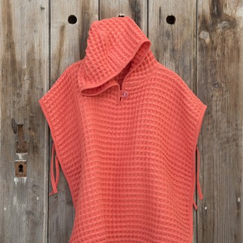 Nima Bebe Πόντσο No 4/6 Spicy - Coral Κοραλί