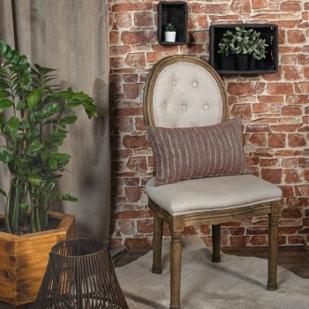 Μαξιλαροθήκη Orlando 05 - 50x50cm με γέμιση