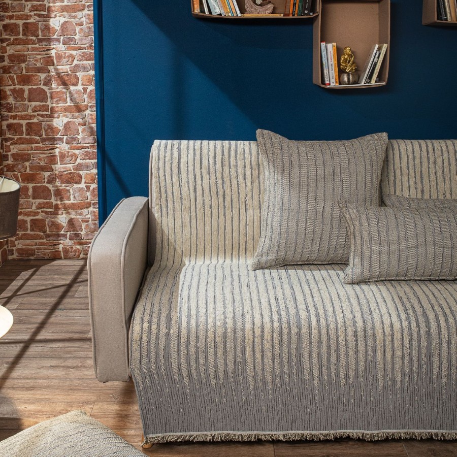 Μαξιλαροθήκη Orlando 07 - 65x65cm δαπέδου με γέμιση