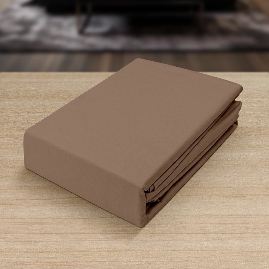 LINO ΣΕΝΤΟΝΙ BASICO MOCCA 160X200+30