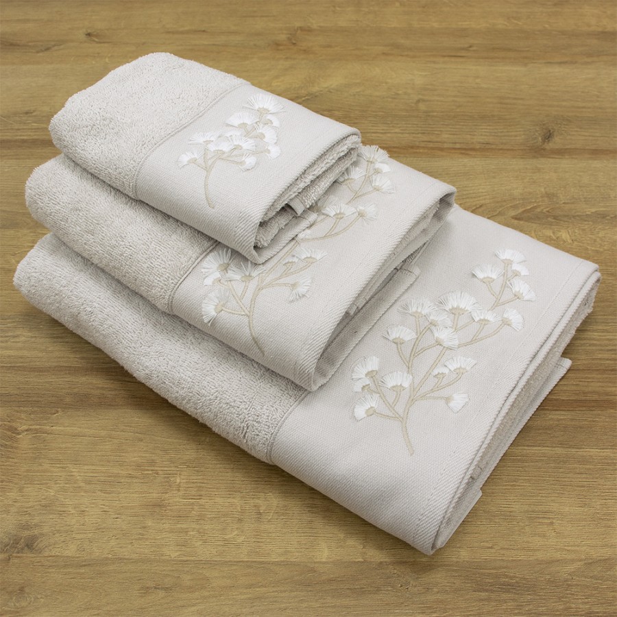 LINO ΣΕΤ ΠΕΤΣΕΤΕΣ BLOM GREY 3ΤΜΧ