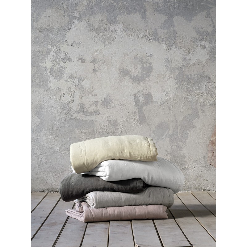 Nima Home Κουβερλί Γίγας Linen - Dark Gray Γκρι   240x260