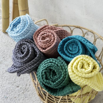 Nima Home Πετσέτα/Παρεό 90x160 Shore - Terracotta Κεραμιδί