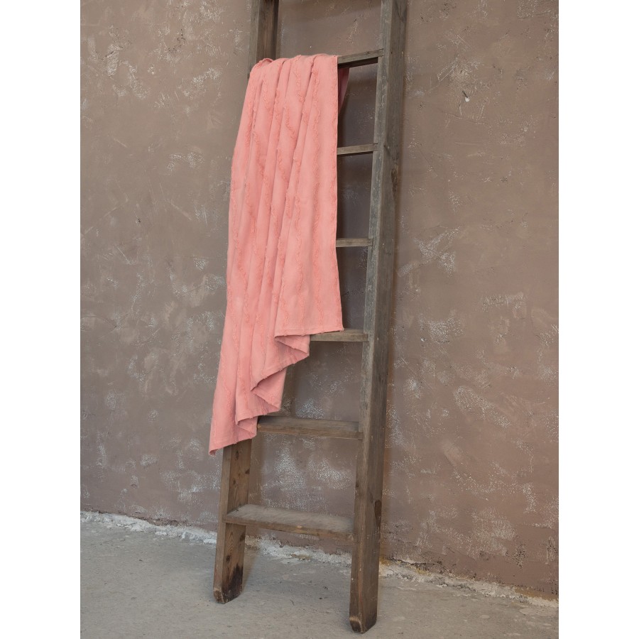 Nima Home Διακοσμητικό Ριχτάρι καναπέ 130x170 - Oleada Coral Κοραλί