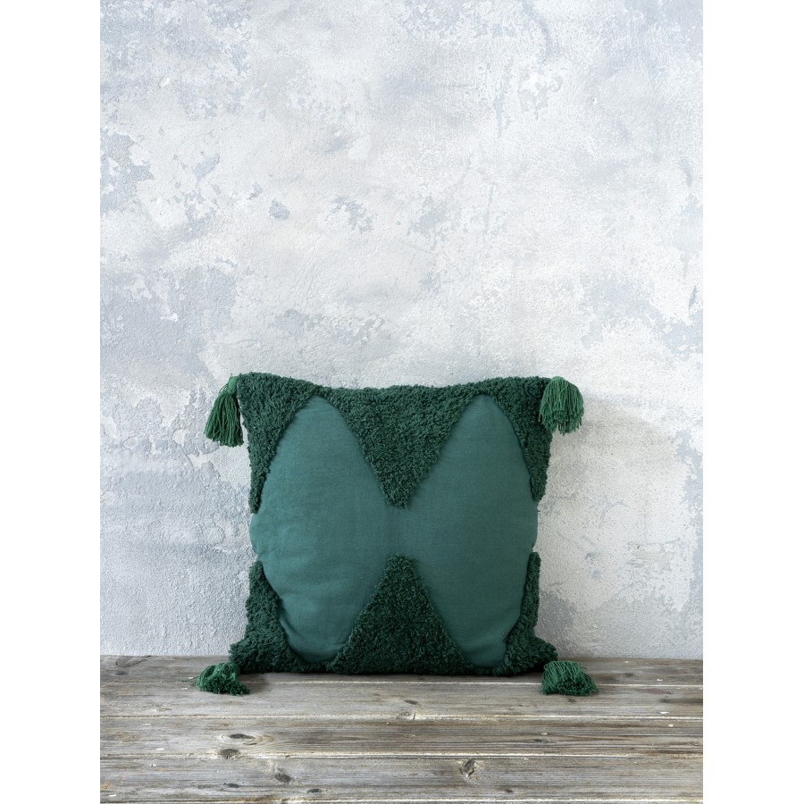 Nima Home Διακοσμητικό μαξιλάρι 45x45 - Amadeo Dark Green Πράσινο