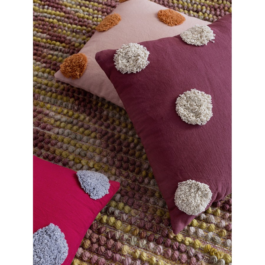 Nima Home Διακοσμητικό μαξιλάρι 45x45 - Borla Wine Red Μπορντώ