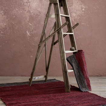 NIMA Home Χαλάκι 60x130 - Arlo Red Κόκκινο, Γκρι