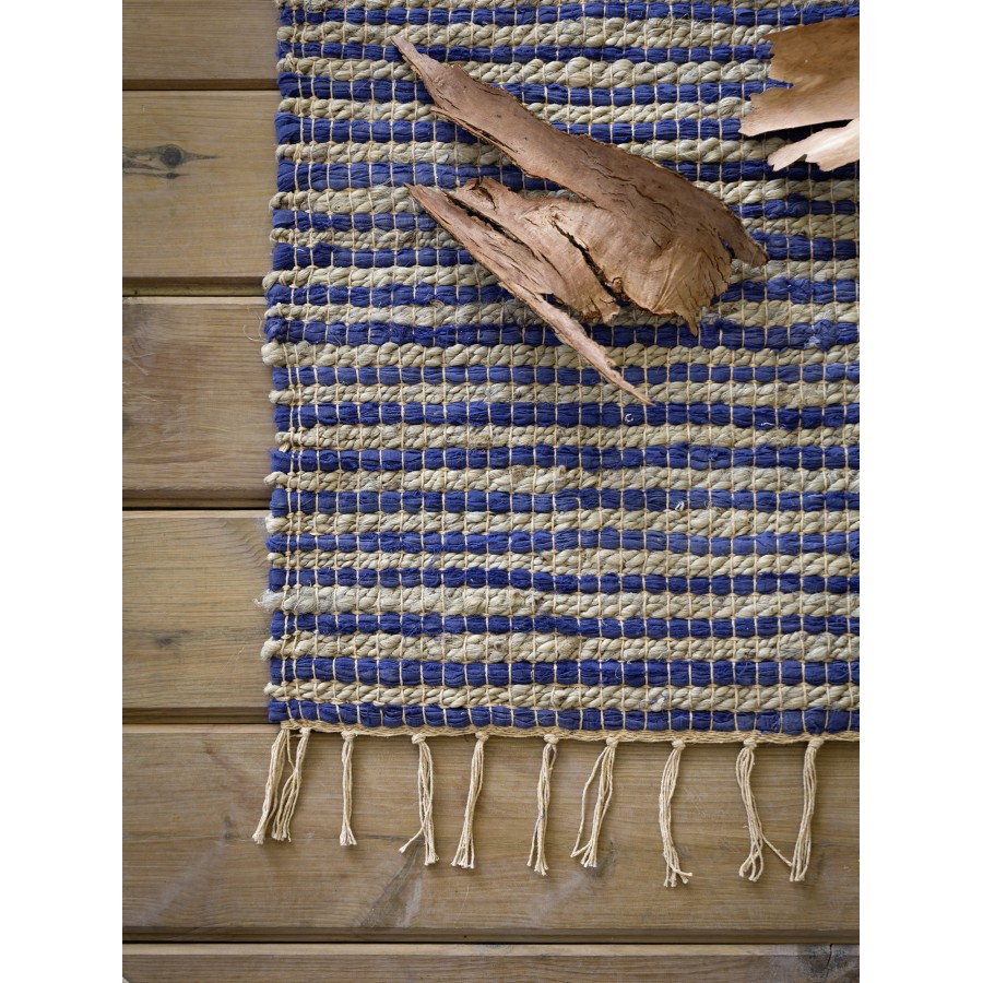 NIMA Home Χαλάκι 60x130 - Kobe Blue Μπλε