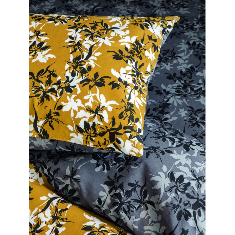 Nima Home Σετ Παπλωματοθήκη Μονή - Zinnia Πράσινο, Γκρι   (1 x 160x240   52x72)