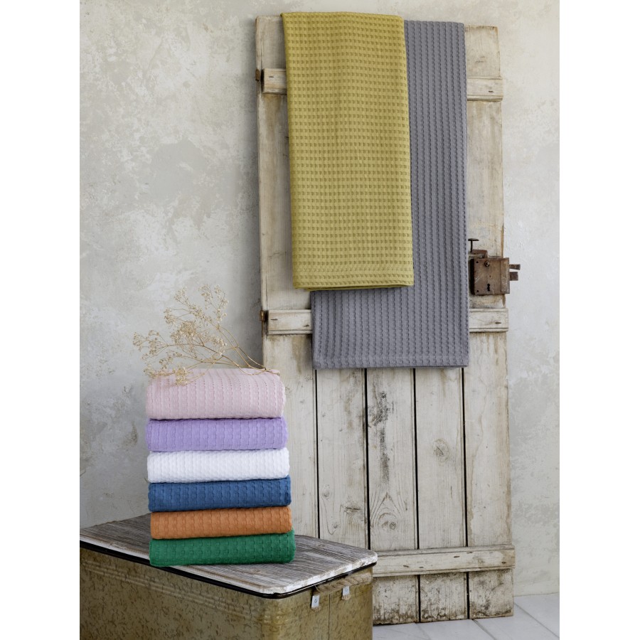 Nima Home Κουβέρτα Μονή 160x240 Habit - Gold Brown Kαφέ