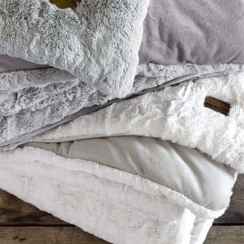 Nima Home Κουβέρτα/Πάπλωμα Μονό 160x220 - Velure Light Gray Γκρι   160x220