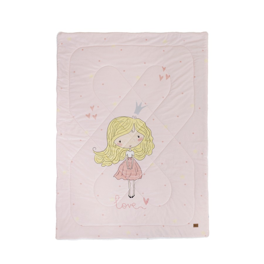 Nima Kids Κουβέρτα/Πάπλωμα Μονό 160x220 - Lovely Ροζ   160x220