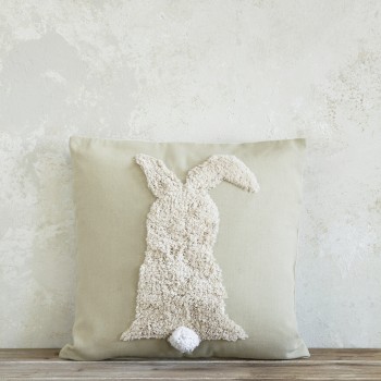 Nima Home Διακοσμητικό Μαξιλάρι 45x45 - Easter Bunny Μπεζ