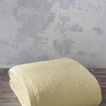 Nima Home Κουβέρτα 230x250 - Balmy Mustard Beige Μπεζ
