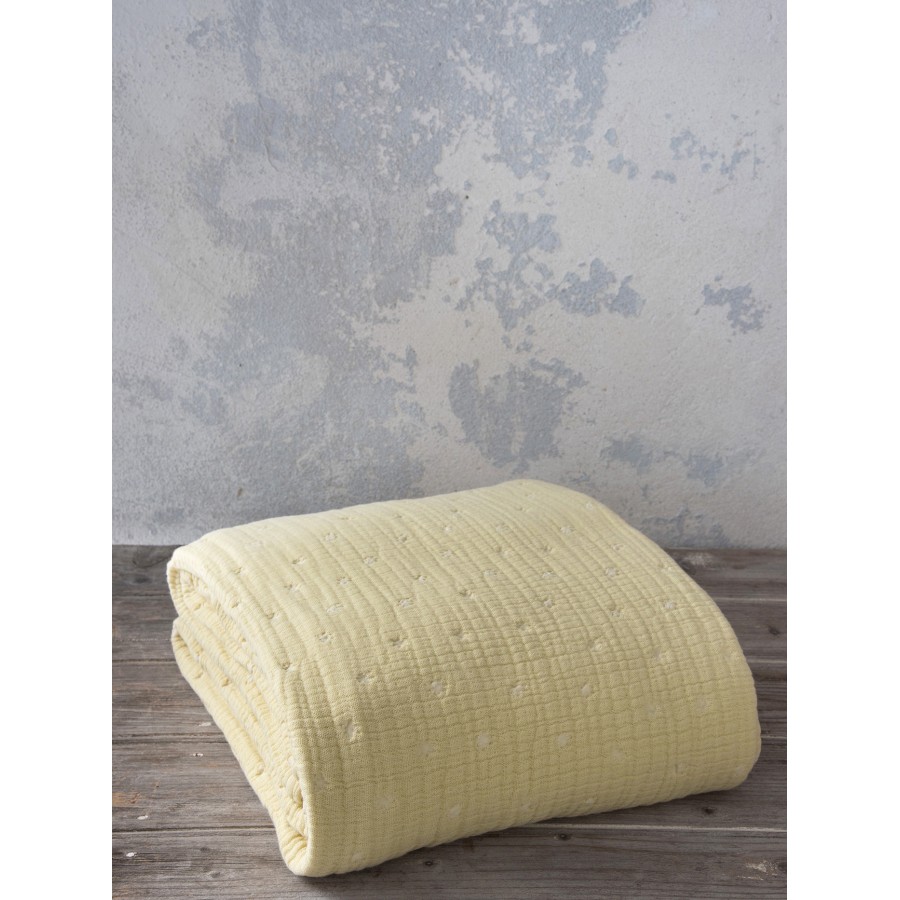 Nima Home Κουβέρτα 230x250 - Balmy Mustard Beige Μπεζ